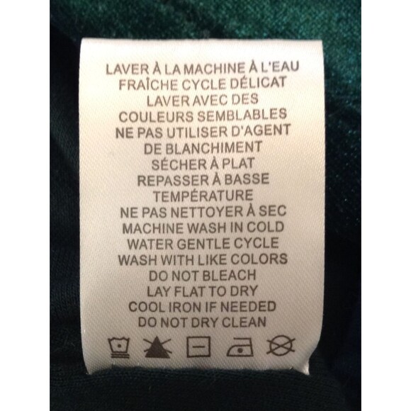 Vtg Y2K Velvet Top Wn XS Green Puff Sleeves Goth Vamp Witchy Grunge Steampunk - Picture 11 of 11